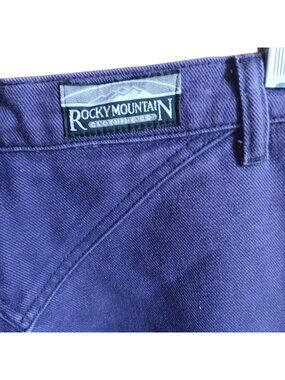 True Vintage Rocky Mountain Cowgirl Jeans 9/10 28x34 Ranch Purple Western